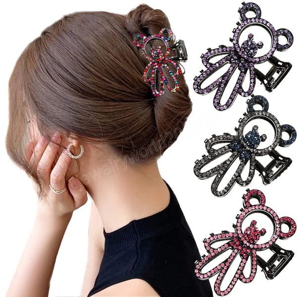 bear hair clip gripper cute rhinestone 8cm hairpin back of head clamps headwear party casual hair accessoires, Slivery;golden
bear hair clip gripper cute rhinestone 8cm hairpin back of head clamps headwear party casual hair accessoires, Slivery;golden