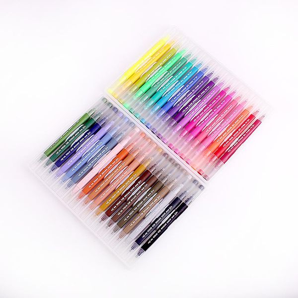 120 color markers fineliner pens colouring pens brush tip art markers for kids and adults colouring sketching painting h wmtkqk, Black;red
120 color markers fineliner pens colouring pens brush tip art markers for kids and adults colouring sketching painting h wmtkqk, Black;red