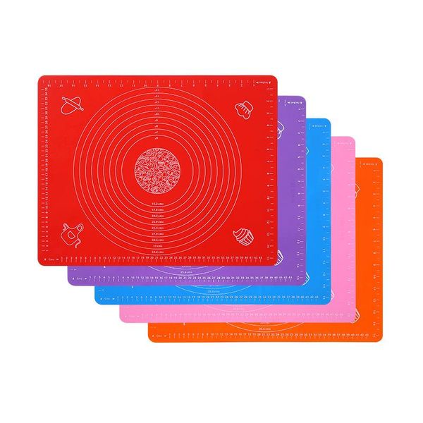2020 silicone baking pad with dial 50*40cm non-stick kneading dough mat pastry boards for fondant clay pastry bake tools silpat mat 
2020 silicone baking pad with dial 50*40cm non-stick kneading dough mat pastry boards for fondant clay pastry bake tools silpat mat