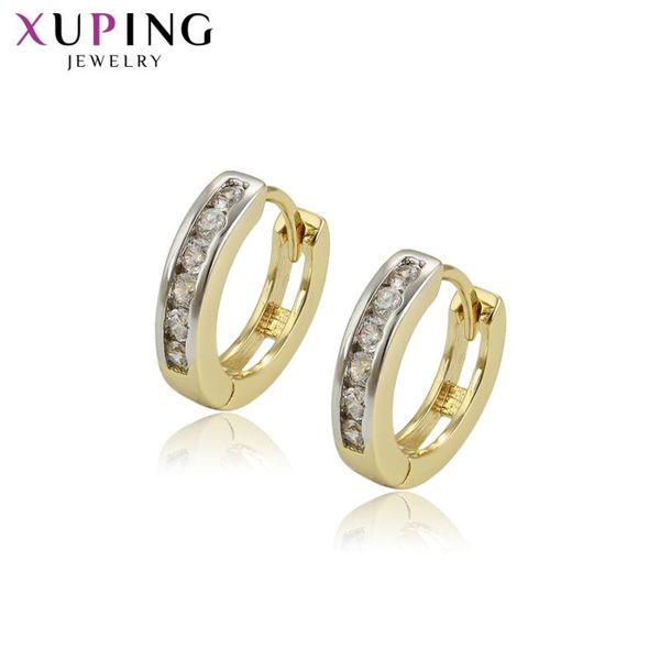 hoop & huggie xuping classic earrings temperament ladies wild style for women jewelry christmas gift 97149, Golden;silver
hoop & huggie xuping classic earrings temperament ladies wild style for women jewelry christmas gift 97149, Golden;silver