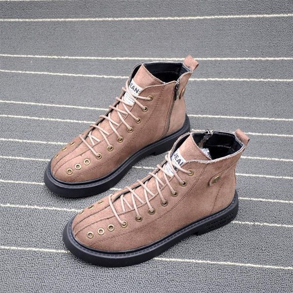 boots 2021 autumn and winter lace-up flat casual short zipper retro motorcycle ins women's1, Black
boots 2021 autumn and winter lace-up flat casual short zipper retro motorcycle ins women's1, Black