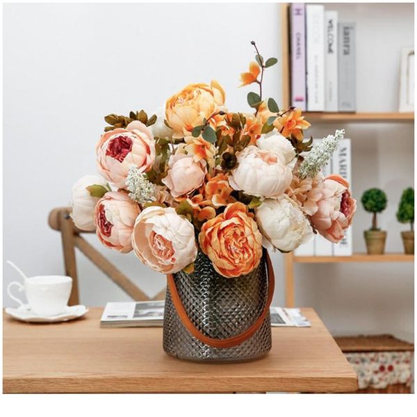 1bouquet 13 heads artificial peony decorative party silk fake flowers peonies for home l decor diy wedding decoratio jllbzr
1bouquet 13 heads artificial peony decorative party silk fake flowers peonies for home l decor diy wedding decoratio jllbzr