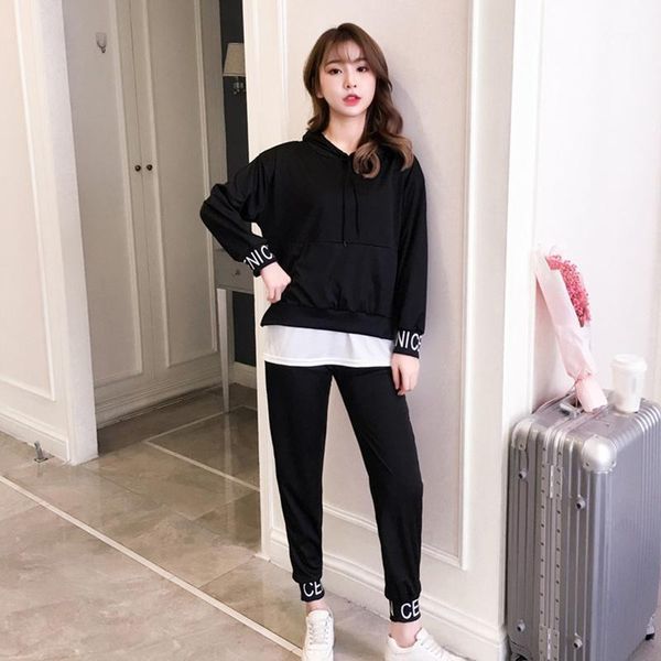 two piece dress autumn fashion long sets pencil 2 pants waist fake sleeve suits ankle-length + women pullovers elastic e1, White
two piece dress autumn fashion long sets pencil 2 pants waist fake sleeve suits ankle-length + women pullovers elastic e1, White