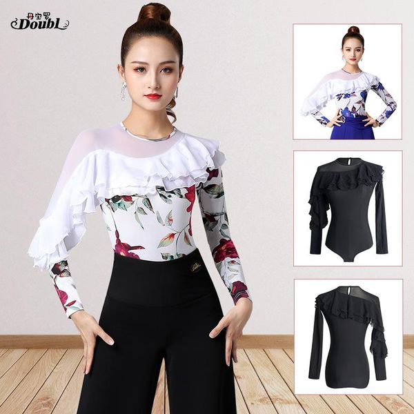 stage wear doubl modern ballet dance clothes for women long sleeve performance fashion special autumn winter practice ballroom, Black;red
stage wear doubl modern ballet dance clothes for women long sleeve performance fashion special autumn winter practice ballroom, Black;red