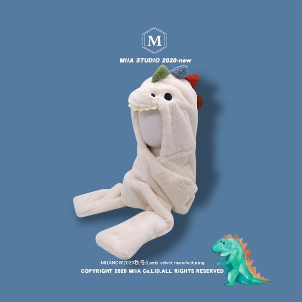 kawaii dinosaur bucket hat winter kids warm animal cartoons scarf hat ear cap harajuku accessories cute cap lovely plush hats, Blue;gray
kawaii dinosaur bucket hat winter kids warm animal cartoons scarf hat ear cap harajuku accessories cute cap lovely plush hats, Blue;gray