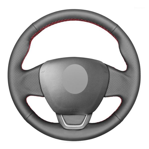 black pu faux leather diy hand-stitched car steering wheel cover for kaptur captur 2020-20201
black pu faux leather diy hand-stitched car steering wheel cover for kaptur captur 2020-20201