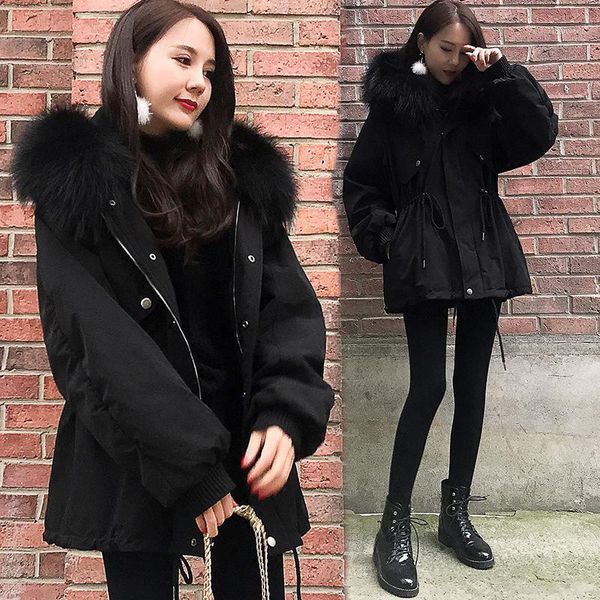autumn winter jacket women warm fur collar hooded mujer cotton padded coat casual plus size 4xl overcoat jacket parkas1, Black
autumn winter jacket women warm fur collar hooded mujer cotton padded coat casual plus size 4xl overcoat jacket parkas1, Black