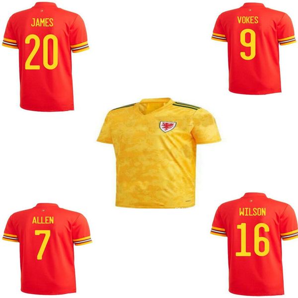 new 20/21 european welsh football jersey 2020 home red allen bale ramsey football jersey national team james away football jersey, Black;yellow
new 20/21 european welsh football jersey 2020 home red allen bale ramsey football jersey national team james away football jersey, Black;yellow
