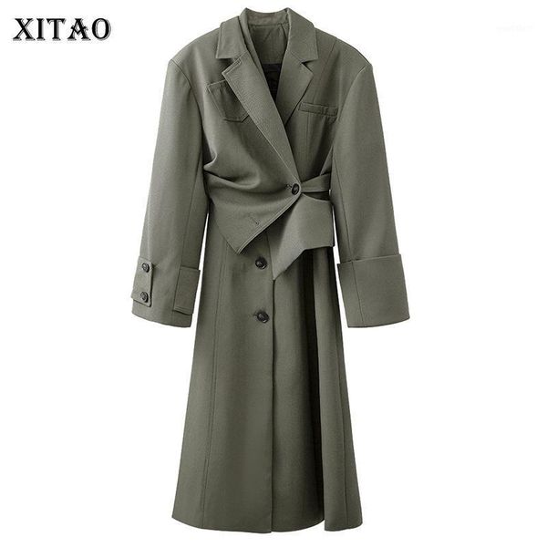 xitao two piece set trench women fashion single breast 2020 full sleeve pleated small fresh casual style loose coat zxr15581, Tan;black
xitao two piece set trench women fashion single breast 2020 full sleeve pleated small fresh casual style loose coat zxr15581, Tan;black