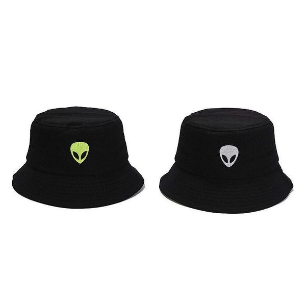 wide brim hats embroidered alien foldable bucket hat outdoor sun black white street travel beach fisherman caps men and woman, Blue;gray
wide brim hats embroidered alien foldable bucket hat outdoor sun black white street travel beach fisherman caps men and woman, Blue;gray