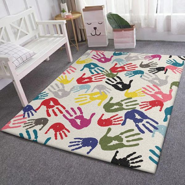 carpets fashion modern simple color art palm print living room bedroom kitchen bedside carpet mat customization
carpets fashion modern simple color art palm print living room bedroom kitchen bedside carpet mat customization