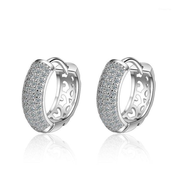 women simple cubic zirconia hoop earrings silver 925 sterling jewelry dazzling cz earring fashion brincos gift for female1, Golden
women simple cubic zirconia hoop earrings silver 925 sterling jewelry dazzling cz earring fashion brincos gift for female1, Golden