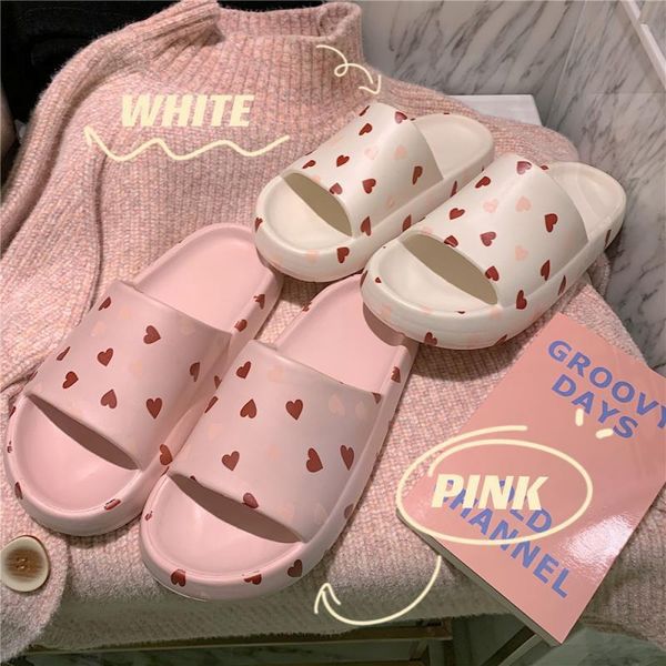2021 ladies new slippers indoor thick-soled household sandals summer fashion korean slippers eva heart-shaped non-slip slipper, Black
2021 ladies new slippers indoor thick-soled household sandals summer fashion korean slippers eva heart-shaped non-slip slipper, Black