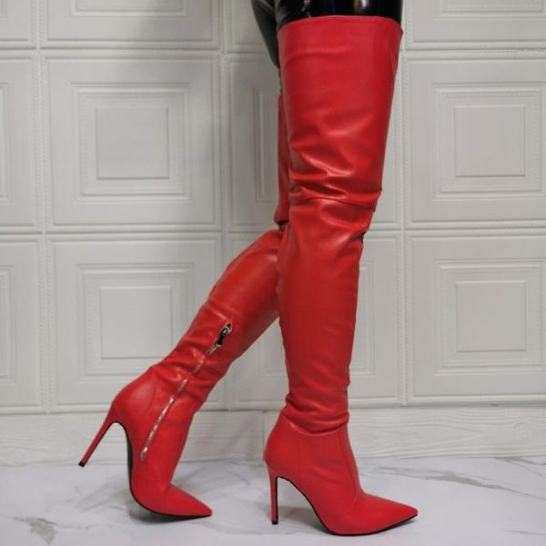 boots sale 2021 fashion women thin high heels pointed toe black red shoes woman over the knee big size 34-43
boots sale 2021 fashion women thin high heels pointed toe black red shoes woman over the knee big size 34-43