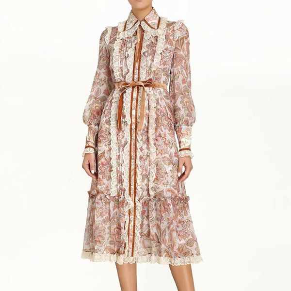 casual dresses 2021 fall style bohemian vintage print lace long sleeve bow knot pleated party slim dress mid-length women's clothing, Black;gray
casual dresses 2021 fall style bohemian vintage print lace long sleeve bow knot pleated party slim dress mid-length women's clothing, Black;gray