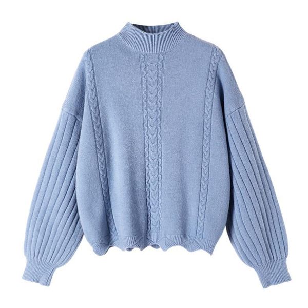 women's sweaters lauri laki solid pullover knitted sweater women thick warm o-neck loose long sleeve autumn winter, White;black
women's sweaters lauri laki solid pullover knitted sweater women thick warm o-neck loose long sleeve autumn winter, White;black