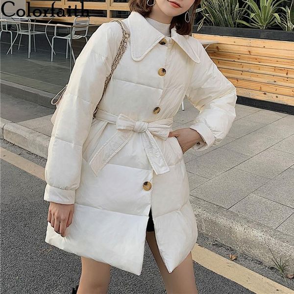 colorfaith new 2021 autumn winter women jackets quilted puffer parkas high-quality warm lace up sweet lady oversize coat co1943, Black
colorfaith new 2021 autumn winter women jackets quilted puffer parkas high-quality warm lace up sweet lady oversize coat co1943, Black