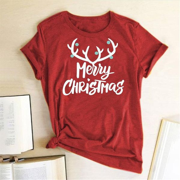 funny t shirt women graphic tee antlers merry christmas printed t shirt short sleeve fashion cute christmas camiseta mujer, White
funny t shirt women graphic tee antlers merry christmas printed t shirt short sleeve fashion cute christmas camiseta mujer, White