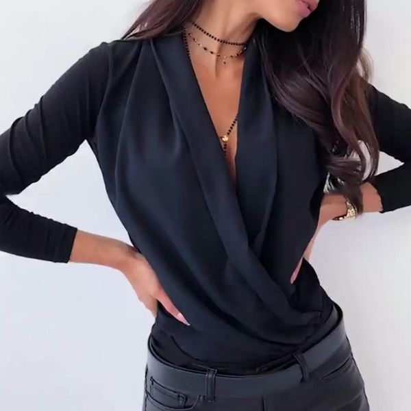 deep v neck office ladies blouse long sleeve autumn winter women shirts elegant white black casual blouse mujer blusa
deep v neck office ladies blouse long sleeve autumn winter women shirts elegant white black casual blouse mujer blusa