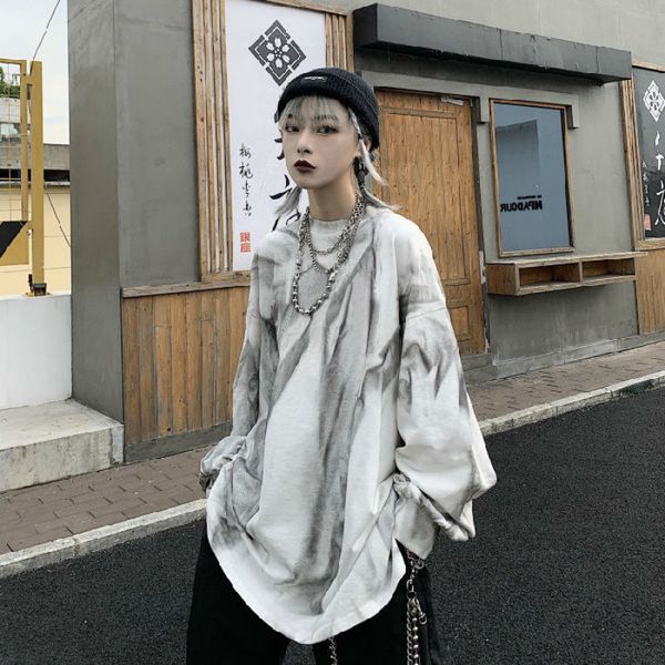 2021 new female tie dye printed korean-style sweatshirts autumn around the neck long sleeve jumper hoodie outerwear y433 cpiy, Black
2021 new female tie dye printed korean-style sweatshirts autumn around the neck long sleeve jumper hoodie outerwear y433 cpiy, Black