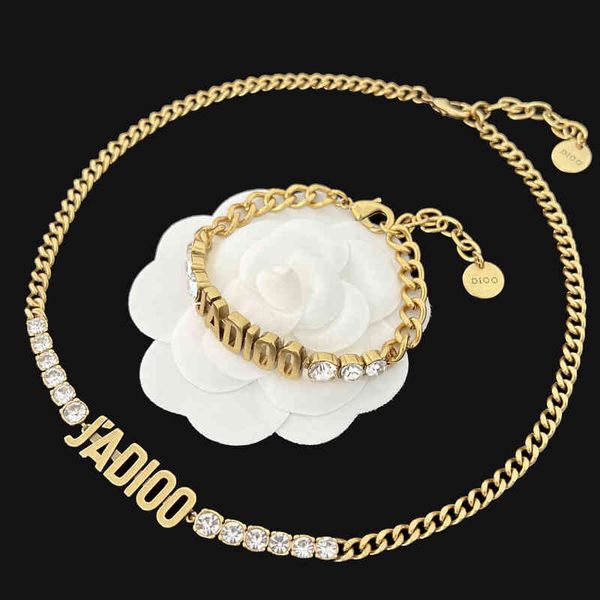 70% off family letter strength chain necklace female new dijia brass old diamond inlaid high version bracelet, Silver
70% off family letter strength chain necklace female new dijia brass old diamond inlaid high version bracelet, Silver