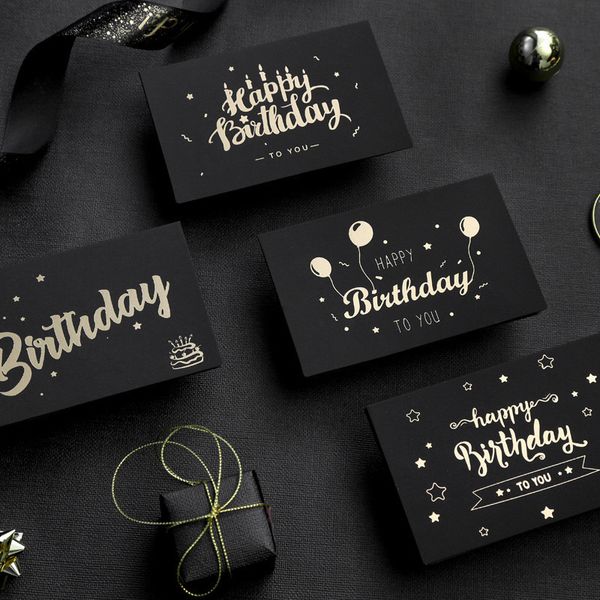 postcard black birthday greeting bronzing invitations es blessing message cards small card blank with envelope
postcard black birthday greeting bronzing invitations es blessing message cards small card blank with envelope