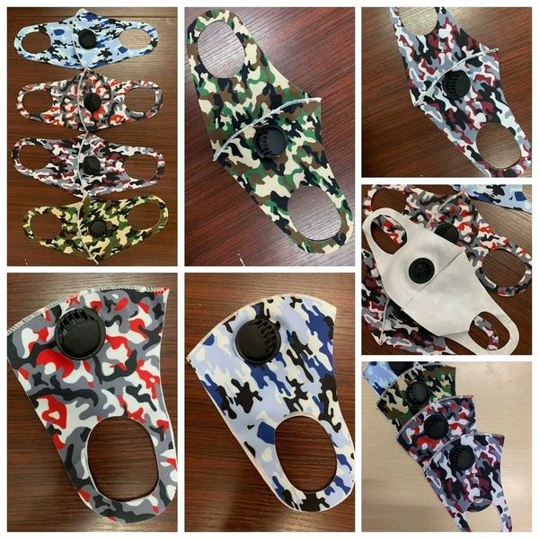 camouflage anti-dust silk ice cotton mouth mask washable reusable camo face masks with valve zza2421
camouflage anti-dust silk ice cotton mouth mask washable reusable camo face masks with valve zza2421