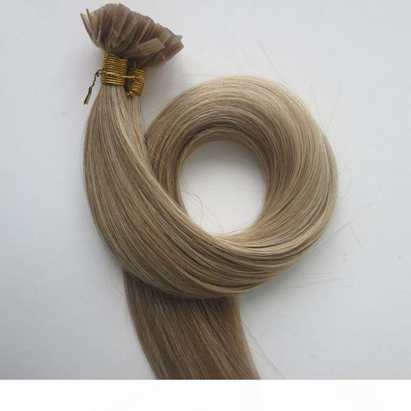 200g 1set=200strands pre bonded flat tip hair extensions 18 20 22 24inch m8&613 color brazilian indian remy keratin human hair, Black
200g 1set=200strands pre bonded flat tip hair extensions 18 20 22 24inch m8&613 color brazilian indian remy keratin human hair, Black