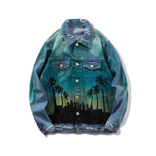 e no primavera outono harajuku novo wear abrade graffiti denim jaqueta masculina rvore de coco gravata tingimento impresso casual solto a4eq, Black;brown
e no primavera outono harajuku novo wear abrade graffiti denim jaqueta masculina rvore de coco gravata tingimento impresso casual solto a4eq, Black;brown
