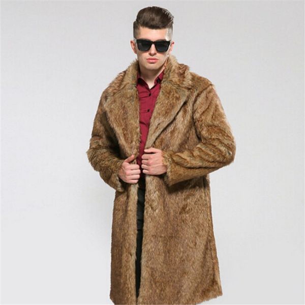 2019 brand men's winter faux jacket fashion plus size imitation mink fur long coat men thick warm windbreaker s-6xl ds50768, Black;brown
2019 brand men's winter faux jacket fashion plus size imitation mink fur long coat men thick warm windbreaker s-6xl ds50768, Black;brown