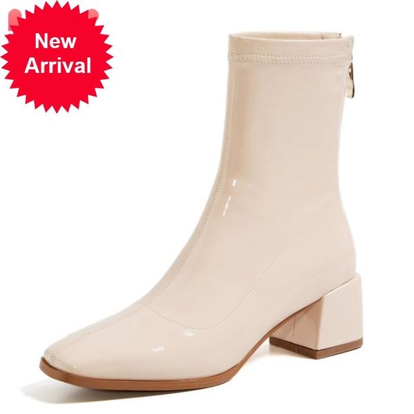 new fashion from women's square foot ankle boots with zipper in gross calcutta autumn ladies shoes the air free, Black
new fashion from women's square foot ankle boots with zipper in gross calcutta autumn ladies shoes the air free, Black