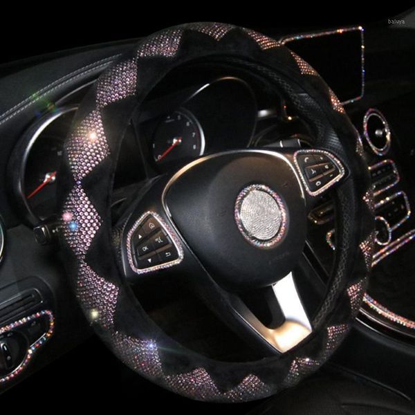 steering wheel covers 15 inch cover car accessories anti slip warm interior decoration vehicle diamond universal bling crystal soft1 
steering wheel covers 15 inch cover car accessories anti slip warm interior decoration vehicle diamond universal bling crystal soft1