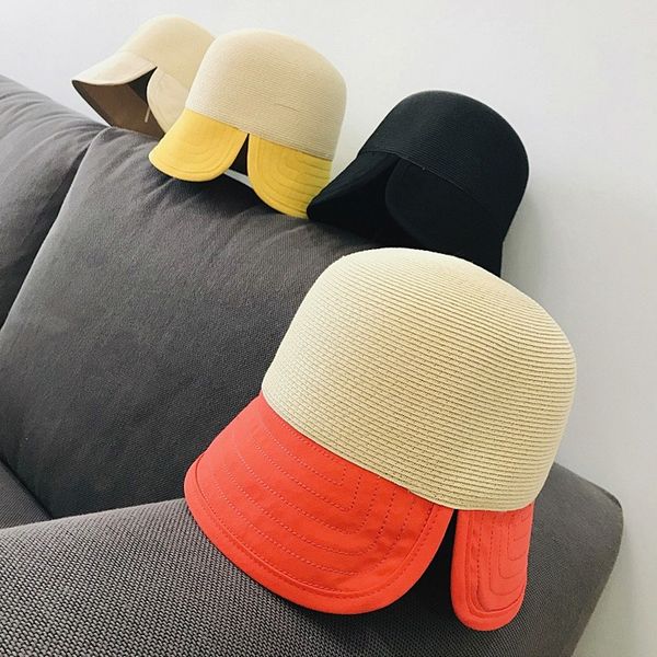 2020 candy color hat behind the split straw cloth combined with female basin hat fisherman sunscreen beach straw, Blue;gray
2020 candy color hat behind the split straw cloth combined with female basin hat fisherman sunscreen beach straw, Blue;gray