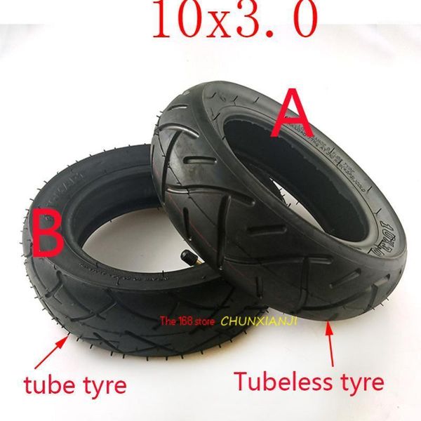size 10x3.0 tubeless tire or inner and outer tyre for 10" e-scooter motor scooter go karts atv quad speedway tires 10*3.01
size 10x3.0 tubeless tire or inner and outer tyre for 10" e-scooter motor scooter go karts atv quad speedway tires 10*3.01