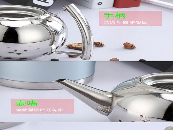 1 pcs thickened stainless steel teapot with filter l restaurant l home appliances induction cooker large capacity wmtvnx
1 pcs thickened stainless steel teapot with filter l restaurant l home appliances induction cooker large capacity wmtvnx