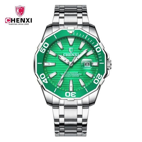 chenxi business men watch silver stainless steel black casual watch for men big dial waterproof fashion dress wristwatch watch, Slivery;brown
chenxi business men watch silver stainless steel black casual watch for men big dial waterproof fashion dress wristwatch watch, Slivery;brown