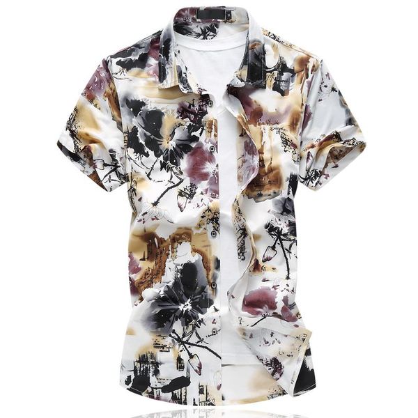 mens flower shirt 2021 summer male short sleeve shirt casual mercerized cotton slim fit shirts men plus size 6xl, White;black
mens flower shirt 2021 summer male short sleeve shirt casual mercerized cotton slim fit shirts men plus size 6xl, White;black