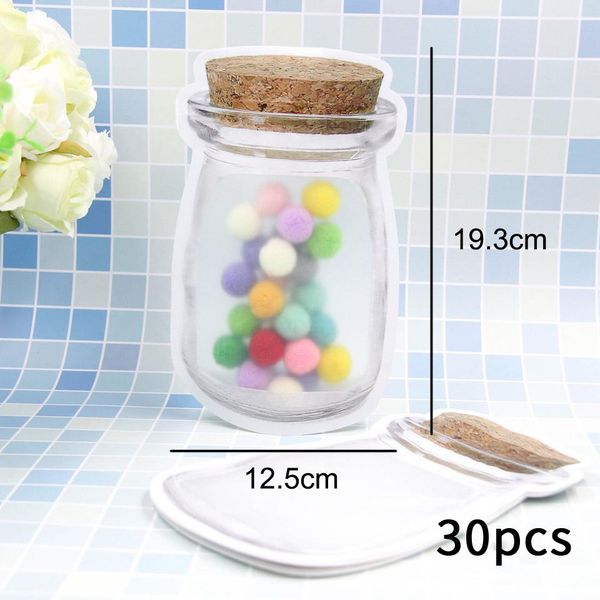 30pcs creative mason bottles bags convenient pe nuts cookies candy snacks sealed plastic bag home decoration storage supplies wmtpic
30pcs creative mason bottles bags convenient pe nuts cookies candy snacks sealed plastic bag home decoration storage supplies wmtpic