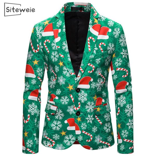 siteweie men banquet party blazers suits christmas male print suit korean fashion brand casual jackets slim suit men's coat l547, White;black
siteweie men banquet party blazers suits christmas male print suit korean fashion brand casual jackets slim suit men's coat l547, White;black