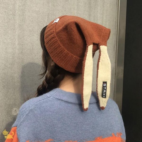 beanie/skull caps ears woolen cap women autumn/winter warmth leisure all-match knitted hat beanies girls winter hats, Blue;gray
beanie/skull caps ears woolen cap women autumn/winter warmth leisure all-match knitted hat beanies girls winter hats, Blue;gray