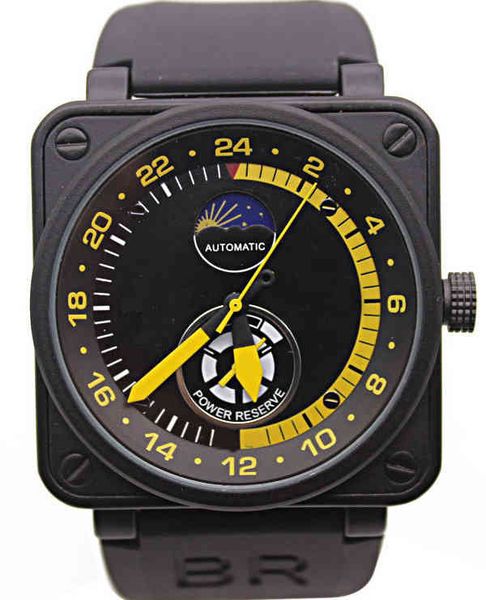 men039s watches black rubber bell br automatic mechanical limited edition aviation day power reserve moon phase, Slivery;brown
men039s watches black rubber bell br automatic mechanical limited edition aviation day power reserve moon phase, Slivery;brown