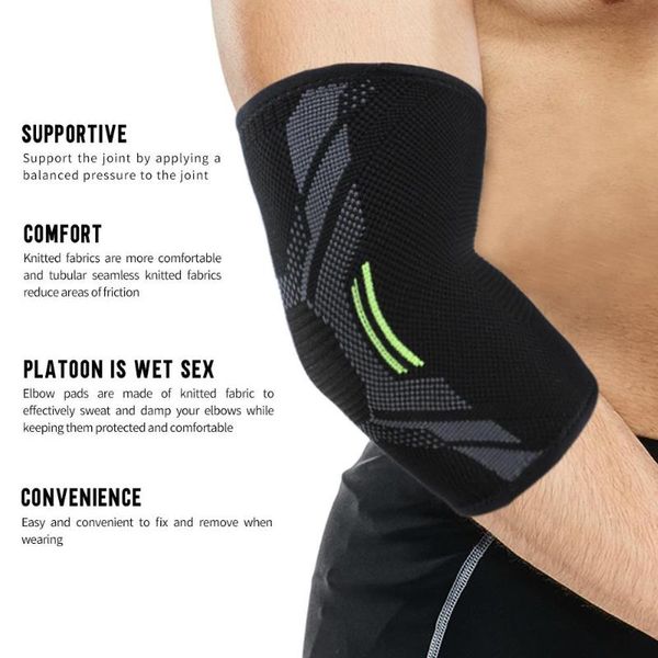 outdoor sport knitting compression elbow brace support arm protector sleeve nylon+spandex+elastic fiber sportswear & accessories, Black;gray
outdoor sport knitting compression elbow brace support arm protector sleeve nylon+spandex+elastic fiber sportswear & accessories, Black;gray