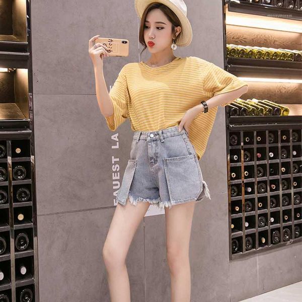 women's shorts 2021 summer woman high waist pockets mini short loose solid streetwear female tassel denim shorts1, White;black
women's shorts 2021 summer woman high waist pockets mini short loose solid streetwear female tassel denim shorts1, White;black