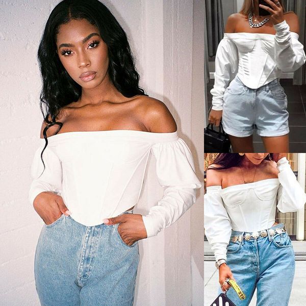 summer autumn women 2019 fashion blouse long sleeve slash neck casual ladies party white blouses s l
summer autumn women 2019 fashion blouse long sleeve slash neck casual ladies party white blouses s l