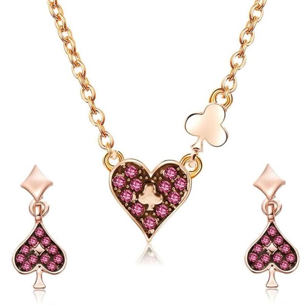 pinksee purple rhinestone jewelry set series creative heart plum blossom square pendants necklace earrings accessories, Silver
pinksee purple rhinestone jewelry set series creative heart plum blossom square pendants necklace earrings accessories, Silver