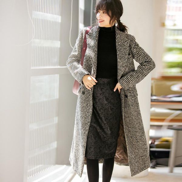 women white black bird pattern wool cashmere overcoats winter woolen jackets high end long handmade cape outwear plus size1
women white black bird pattern wool cashmere overcoats winter woolen jackets high end long handmade cape outwear plus size1