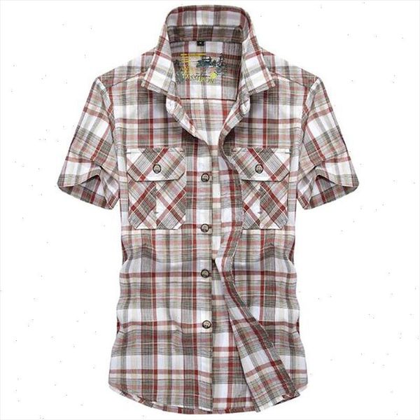 new men shirts brand casual cotton shirt short sleeve shirt young man loose summer plaid plus size shirt, White;black
new men shirts brand casual cotton shirt short sleeve shirt young man loose summer plaid plus size shirt, White;black