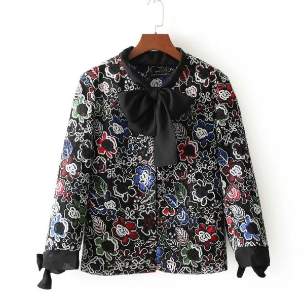 women's jackets 2021 autumn spring european american fashion embroidery butterfly collar floral streetwear covered button suit coat, Black;brown
women's jackets 2021 autumn spring european american fashion embroidery butterfly collar floral streetwear covered button suit coat, Black;brown