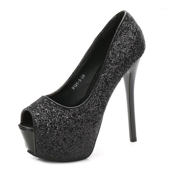 dress shoes pump 12 14 cm heel 5.5 thick bottom ladies wear women high heels peep toes1, Black
dress shoes pump 12 14 cm heel 5.5 thick bottom ladies wear women high heels peep toes1, Black