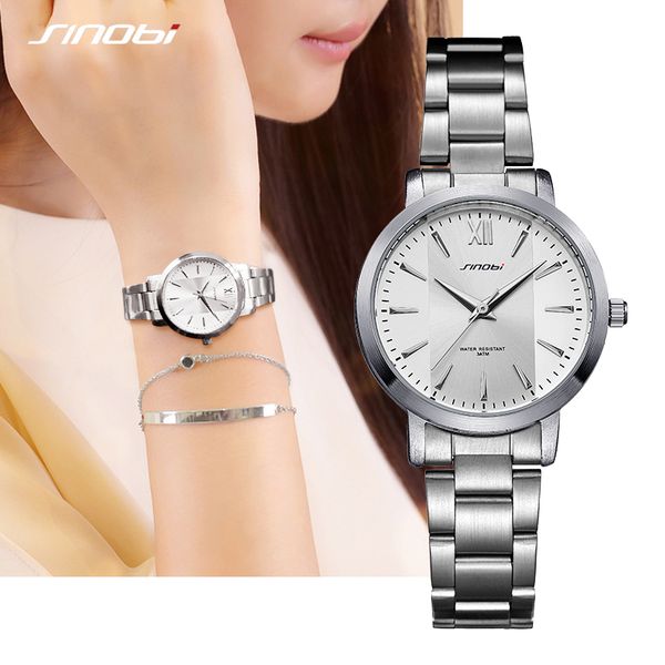 sinobi women watch elegant brand famous luxury silver quartz watches ladies steel antique geneva wristwatches relogio gift 201114, Slivery;brown
sinobi women watch elegant brand famous luxury silver quartz watches ladies steel antique geneva wristwatches relogio gift 201114, Slivery;brown
